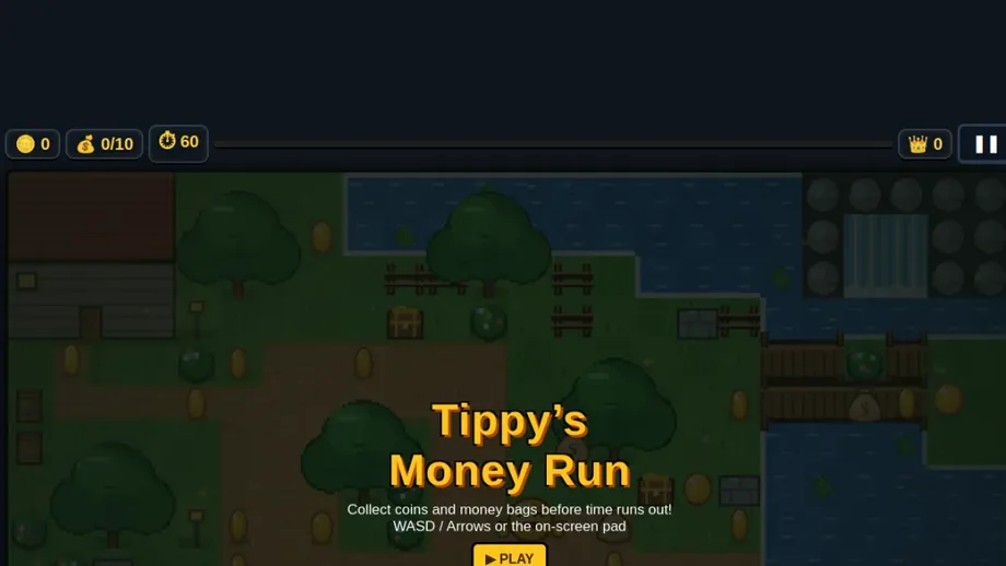 Tippy's Money Run cover art